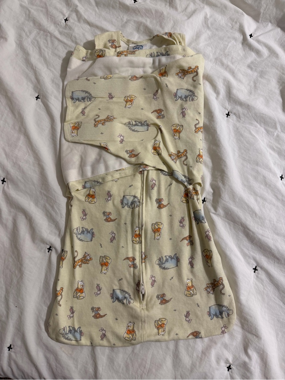 LIKE NEW Halo Sleep Sack – Winnie the Pooh Cream Print